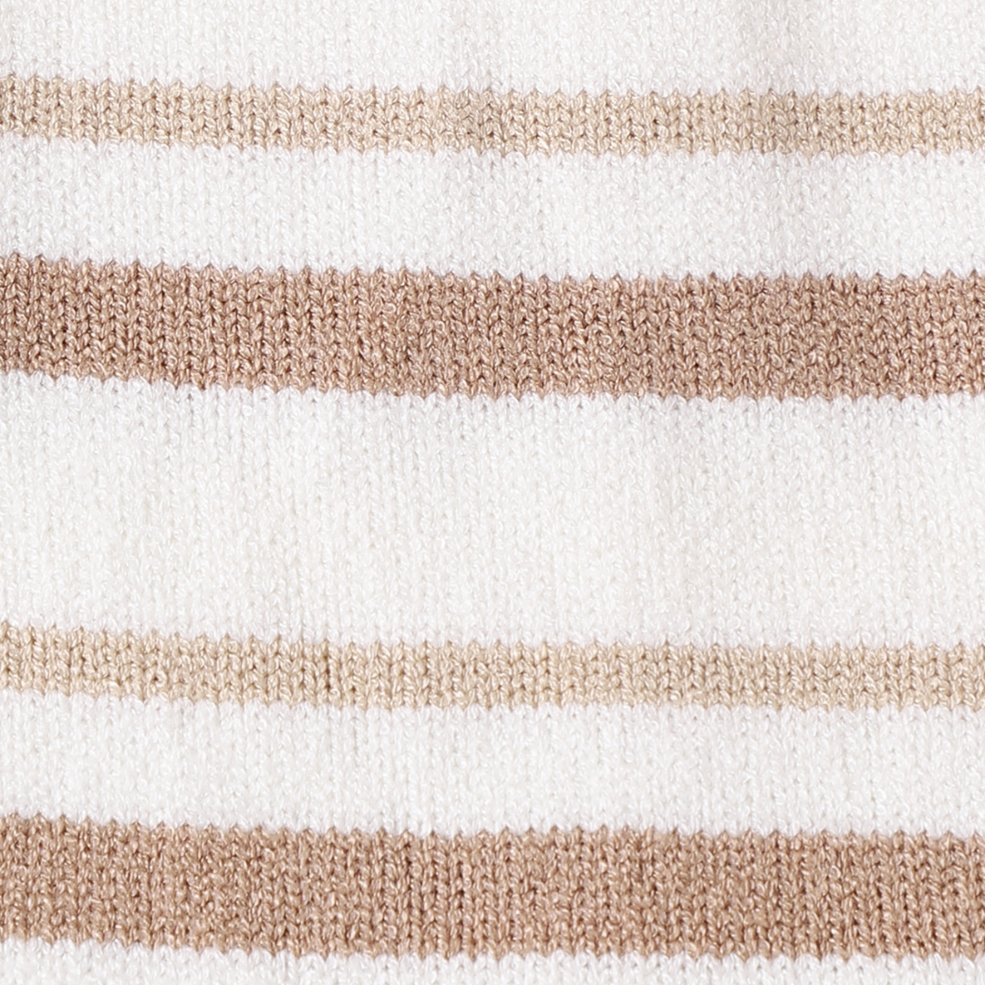 Knitted Stripe Romper