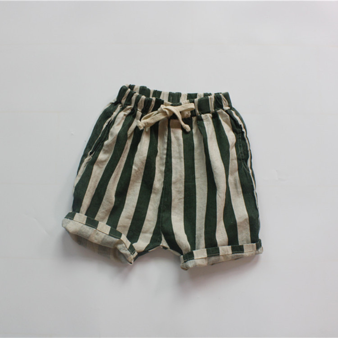 Premium Linen Kids Shorts
