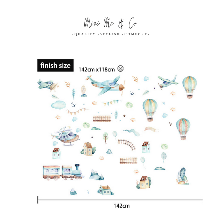 Fabric Dream Big Wall Stickers